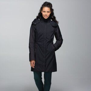 Lululemon Polar Parka Size 8 Black